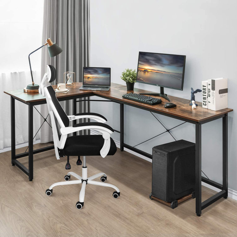 Borough Wharf Mazur LShape Computer Desk & Reviews Wayfair.co.uk